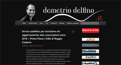 Desktop Screenshot of demetriodelfino.it